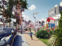 Квартиры в Геленджике. Детская площадка