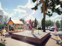 Квартиры в Геленджике. Детская площадка