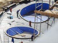 Апрель 2017. Ход строительства.