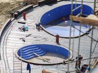 Апрель 2017. Ход строительства.